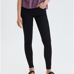 NEW AMERICAN EAGLE OUTFITTERS Denim Black Jeggings